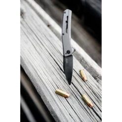 Kershaw Flyby Framelock A/O Gray Stainless Folding D2 Steel Pocket Knife 1404 -Elite Knives Shop KS1404 add 02