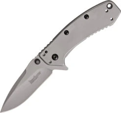 Kershaw Cryo Rick Hinderer Framelock Blade A/O Folding Knife W/ Flipper EDC 1555