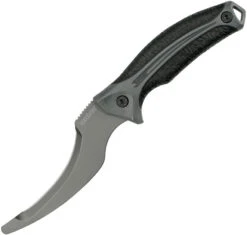 Kershaw Black Zip It Pro Lonerlock 9" Fixed Knife Hunting Ti-Carbon - 1894x