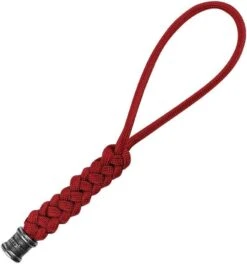 Kershaw Dark Red Paracord Knife Lanyard W/ Kershaw Logo Bead LANYARD18