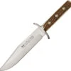 Linder Stag 440 Stainless Clip Point Fixed Blade Bowie Knife W/ Sheath 176420