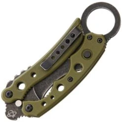 Mantis Vuja De Karambit Green Folding Pocket Knife G-10 Handles MK4GSW -Elite Knives Shop MK4SW 1