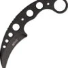 MTech 7" Tactical Karambit One Piece Fixed Blade 440 Stainless Neck Knife 664BK