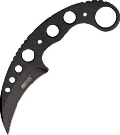 MTech 7" Tactical Karambit One Piece Fixed Blade 440 Stainless Neck Knife 664BK