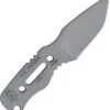 TOPS Knives Nit Picker Fixed Hunter Pt Blade Tactical Gray Handle Knife NITP01