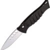 Piranha Knives Automatic Amazon Knife Button Lock Black Aluminum Mirror 154CM Blade CP3BK
