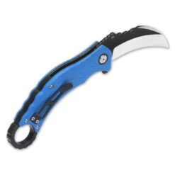 QSP Eagle Blue Folding Hawkbill Karambit Knife 120d -Elite Knives Shop QS120D add 02 ba01b49b 72c1 48b6 8fcd 48bed1773ac3