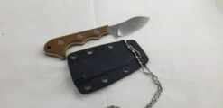 QSP Knives Neckmuk Brown G10 D2 Steel Fixed Blade Neck Knife W/ Sheath 125B 20 QSP Knives Neckmuk Brown G10 D2 Steel Fixed Blade Neck Knife W/ Sheath 125B -Elite Knives Shop QS125B add 08 1b22fa94 2cec 4cb8 9f09 c055d0dad216