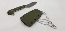 QSP Neckmuk Green G10 Neck Knife + Sheath 125c 20 QSP Neckmuk Green G10 Neck Knife + Sheath 125c -Elite Knives Shop QS125C add 08