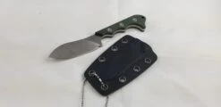QSP Knives Neckmuk Green Micarta D2 Steel Fixed Blade Neck Knife W/ Sheath 125F 17 QSP Knives Neckmuk Green Micarta D2 Steel Fixed Blade Neck Knife W/ Sheath 125F -Elite Knives Shop QS125F add 05 dac49bd5 6de2 44ff 84c9 a0ea5fabf769