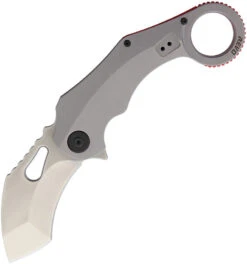 Revo K9 Karambit Framelock Gray Folding Knife 006gry