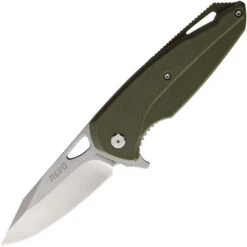 Revo Vipera XL Linerlock A/O Green G10 Folding 8Cr14MoV Pocket Knife VIPXLODG