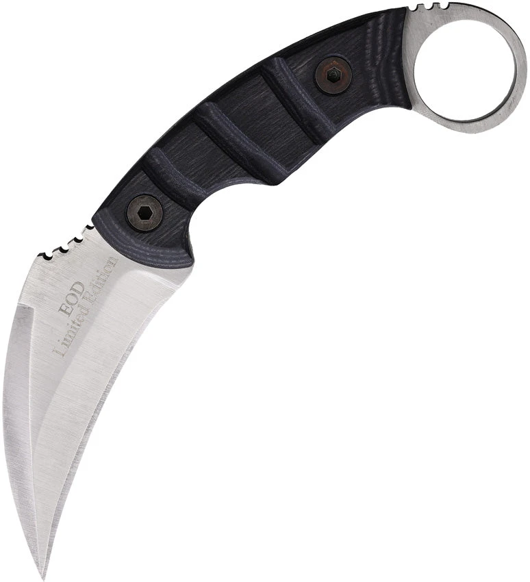 Ranger Knives Karambit Black Wood Stainless Steel Fixed Blade Knife 9467 1 Ranger Knives Karambit Black Wood Stainless Steel Fixed Blade Knife 9467
