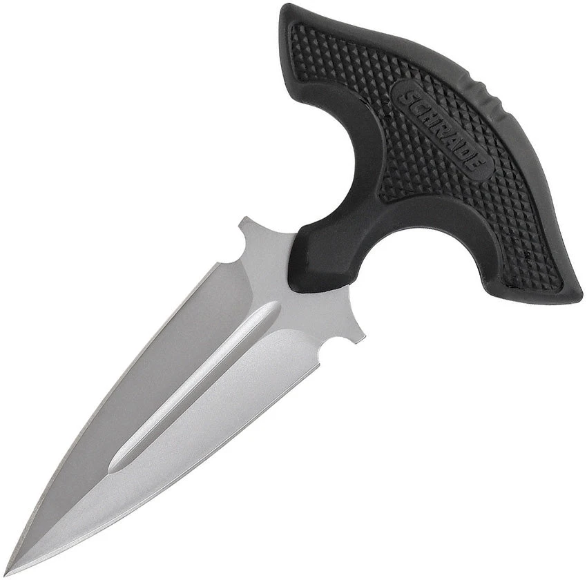 Schrade 5.5" Push Dagger Fixed Blade Knife W/ Kydex Sheath - F54 1 Schrade 5.5" Push Dagger Fixed Blade Knife W/ Kydex Sheath - F54