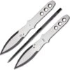 Spyderco 3pc Spyderthrowers 11" Large Fixed Blade Throwing Knives TK01LG
