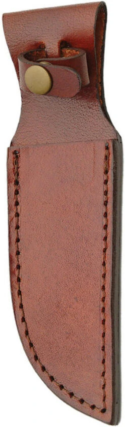 Other Brown Leather Sheath For Straight Fixed Blade Knife Up To 5" Blade 1161