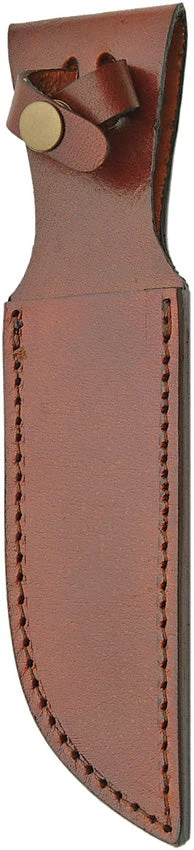 Other Brown Leather Belt Sheath For Straight Fixed Knife Up To 6" Blade 1162