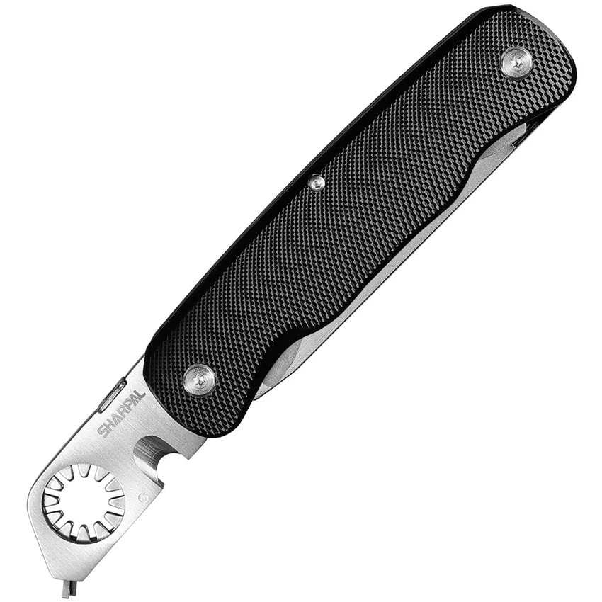 Sharpal Broadhead Black Folding Linerlock Stone Knife Sharpener HP179N 3 Sharpal Broadhead Black Folding Linerlock Stone Knife Sharpener HP179N - Image 3