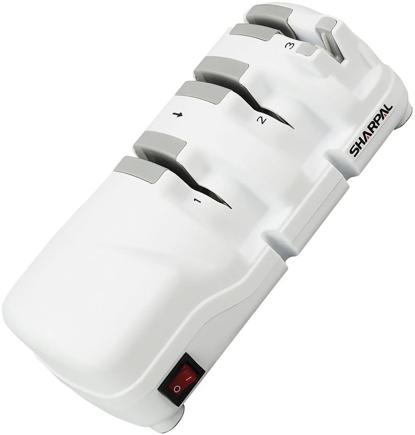 Sharpal Electric Round 3 Sloted Knife Sharpener 198H 1 Sharpal Electric Round 3 Sloted Knife Sharpener 198H