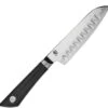 Shun Sora Santoku Black Smooth TPE VG-10 Stainless Kitchen Knife VB0740