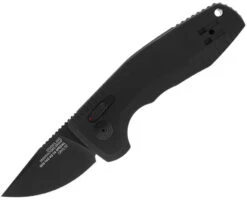 SOG Automatic Sog -Tac Au Compact Black CA Special D2 Drop Point 2" Knife 15381157