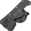 SOG Knives FastHawk Black Molded Hard Nylon Fixed Axe Head Blade Sheath HDNF06