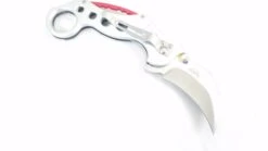 Tac Force Karambit Style Silver Aluminum Rescue Tactical Pocket Knife - 578s -Elite Knives Shop TF578SC