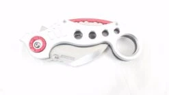 Tac Force Karambit Style Silver Aluminum Rescue Tactical Pocket Knife - 578s -Elite Knives Shop TF578SE