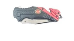 TAC FORCE SPRING ASSISTED FIRE DEPT RESCUE KNIFE - 640FD -Elite Knives Shop TF640FDD