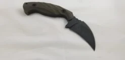 Toor Knives KARSUMBA Burlap Canvas Micarta Green S35Vn Karambit Knife + Kydex 7573 -Elite Knives Shop TOR7573 add 02