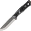 TOPS Fieldcraft BOB Fixed Hunter Scandi Grind Blade Gray Handle Knife BROS154WB