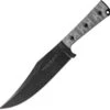 TOPS Prather War Bowie Fixed Black Blade Gray Rocky Mountain Handle Knife PWB01