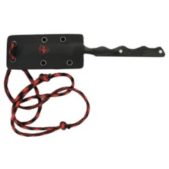 Templar Knife Black Micarta D2 Steel Tanto Fixed Blade Neck Knife NTKR222 -Elite Knives Shop Testpicture2fortemplarneckknifewithsheathr222