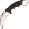 United Cutlery 8.75" Honshu Karambit Fixed Hawkbill Blade Black Handle Knife 2786