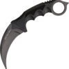 United Cutlery Honshu Karambit Black Stainless Fixed Hawkbill Blade Knife 2791