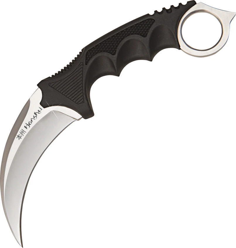 United Cutlery Honshu Karambit Black Handle Stainless Fixed Blade Knife 2977 1 United Cutlery Honshu Karambit Black Handle Stainless Fixed Blade Knife 2977