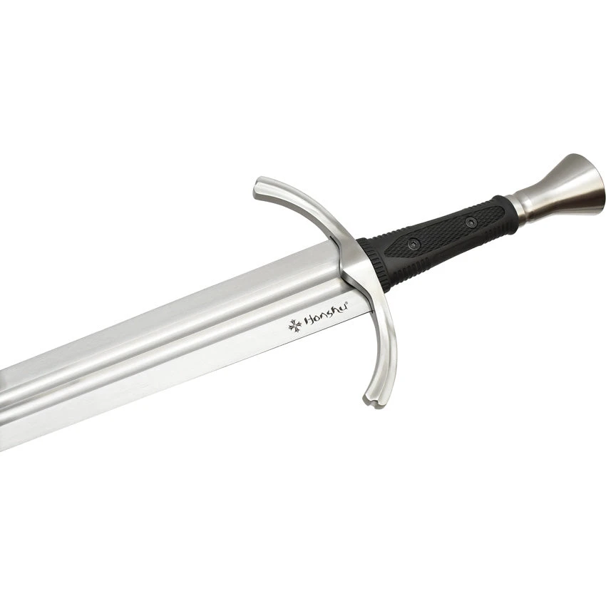 United Cutlery Single Handed Broadsword Black 1060HC Steel W/ Scabbard 3451 2 United Cutlery Single Handed Broadsword Black 1060HC Steel W/ Scabbard 3451 - Image 2