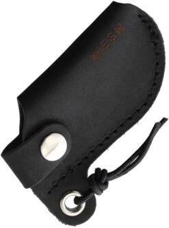 Wesn Goods Micro Blade Black Leather Sheath 021