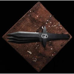 World Knife Throwing League Lancelot Black Stainless 3pc Throwing Knives Set 004 -Elite Knives Shop WKTL004 add 04