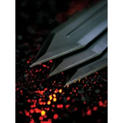 World Knife Throwing League Clover Black Stainless 3pc Throwing Knives Set 006 8 World Knife Throwing League Clover Black Stainless 3pc Throwing Knives Set 006 -Elite Knives Shop WKTL006 add 03