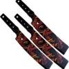 Toro Knives Besito Slim Red Dragon Art Design Throwing Cleavers Pack 075