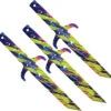 Toro Knives Diablo Graffiti Artwork Stainless 3pc Throwing Knives Set 082