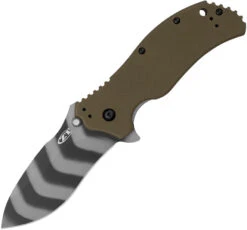 Zero Tolerance Linerlock A/O OD Green G10 Folding CPM-MagnaCut Knife 0350OLTS