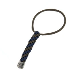 Zero Tolerance Blue & Gray Paracord Lanyard W/ Pewter Bead ZTLANYARD
