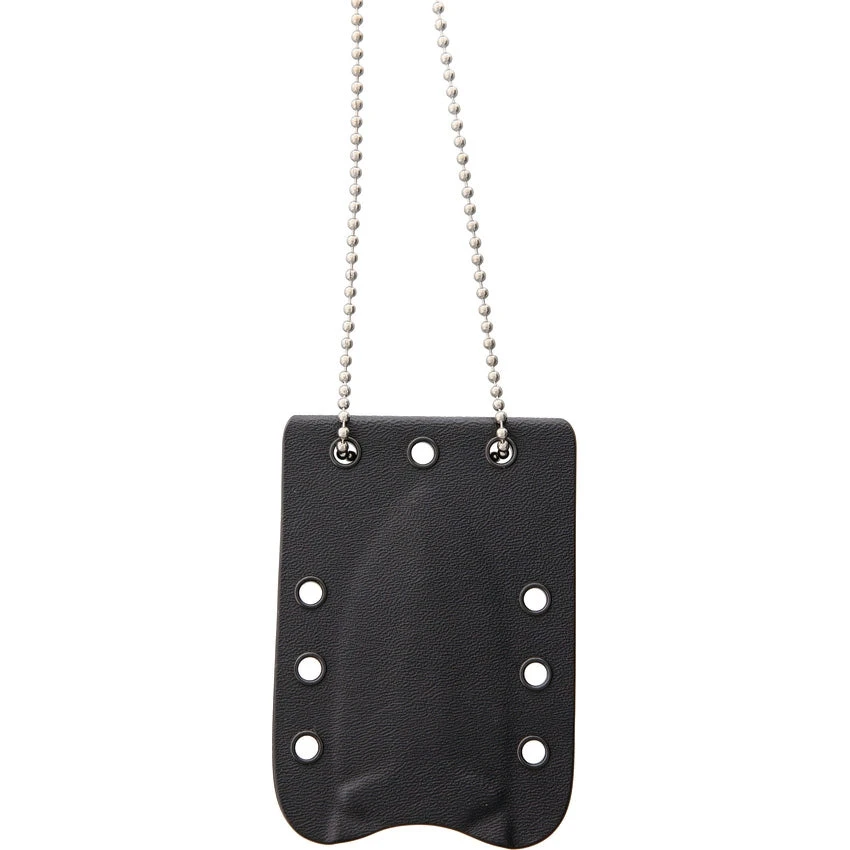 TOPS 6.5" Fiel Double Edge One Piece Fixed Spear Point Blade Neck Knife FIEL01 2 TOPS 6.5" Fiel Double Edge One Piece Fixed Spear Point Blade Neck Knife FIEL01 - Image 2