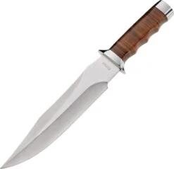 Boker 12.75" Magnum Stainless Fixed Blade Giant Bowie Knife + Sharpener - M02MB565 -Elite Knives Shop giant bowie