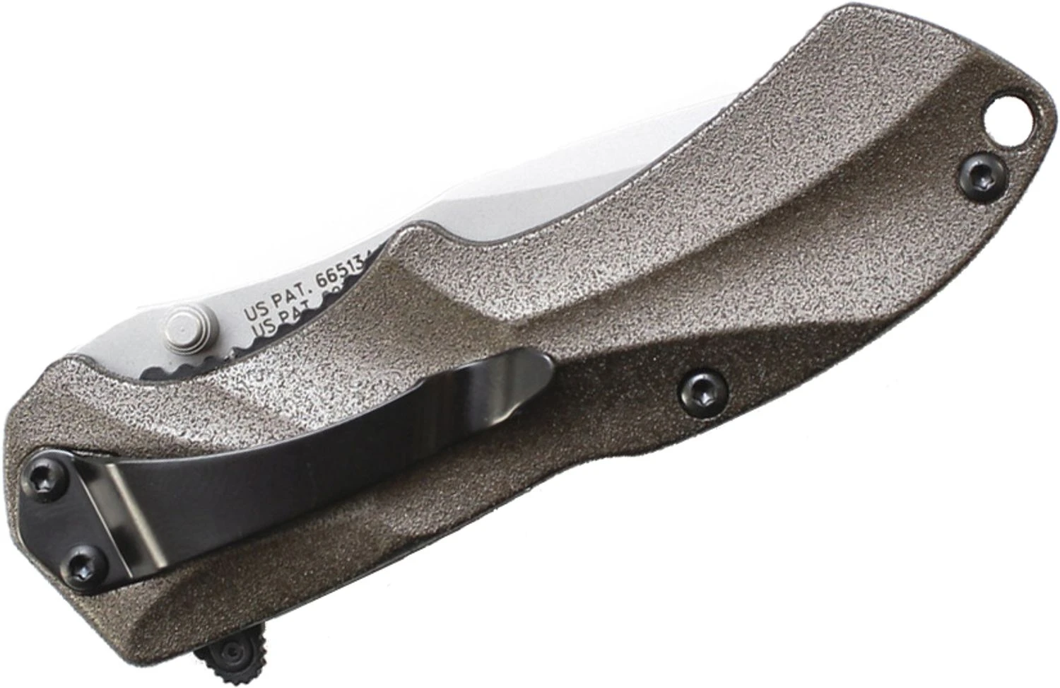 SCHRADE Mini M.A.G.I.C Assist Open Brown AUS-8 Serrated Folding Blade Knife A7SMBRS 2 SCHRADE Mini M.A.G.I.C Assist Open Brown AUS-8 Serrated Folding Blade Knife A7SMBRS - Image 2