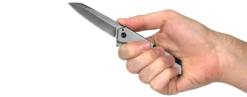 Kershaw Misdirect Gray Assisted Open Framelock Flipper Folding Pocket Knife 1365 -Elite Knives Shop misdirect 1
