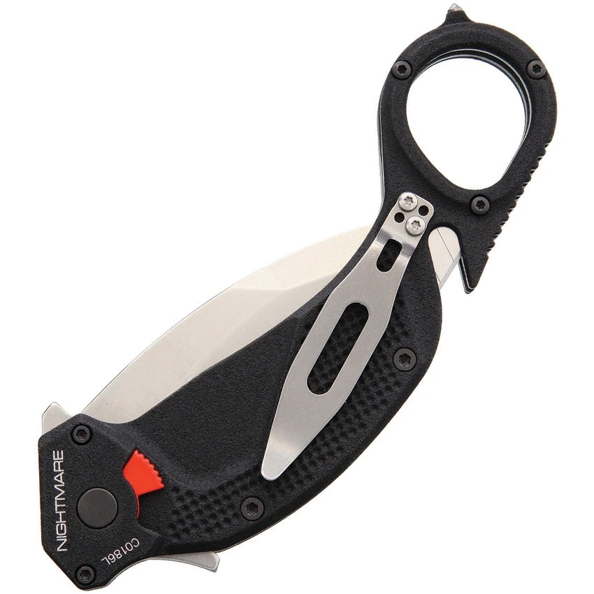 Extrema Ratio Black Aluminum Nightmare Folding Karambit Bohler N690 Pocket Knife 0454SW 2 Extrema Ratio Black Aluminum Nightmare Folding Karambit Bohler N690 Pocket Knife 0454SW - Image 2