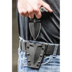 TOPS 5.63" Double Edge 1075HC Steel Full Tang Fixed Push Dagger Knife - ISTK01 -Elite Knives Shop tk